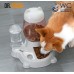 Поилка + кормушка автоматическая для кошек